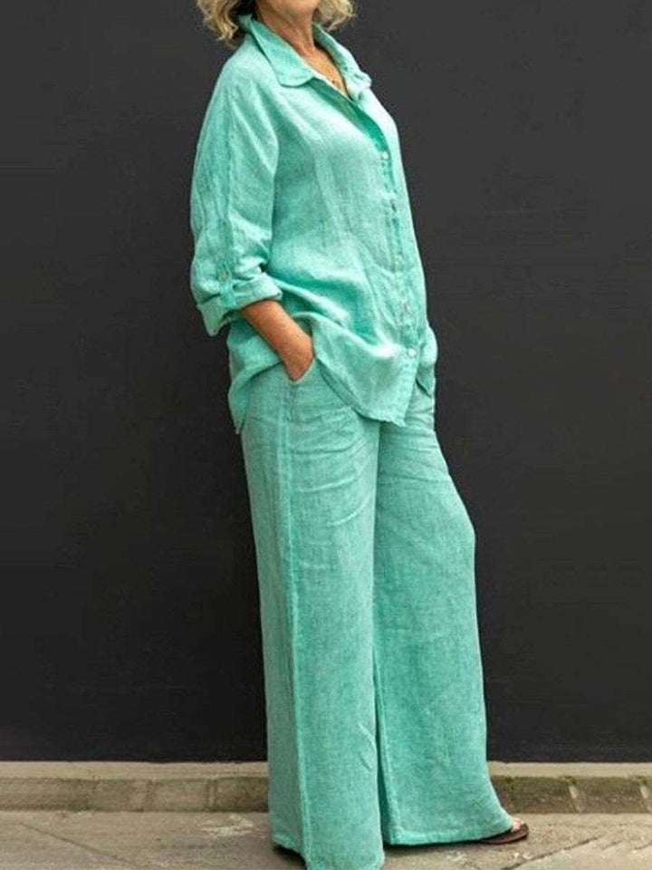 Lune London | Women's Suit Made of Cotton and Linen