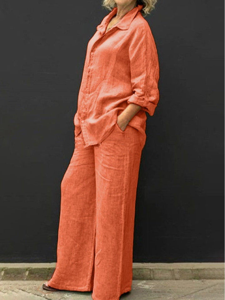 Lune London | Women's Suit Made of Cotton and Linen