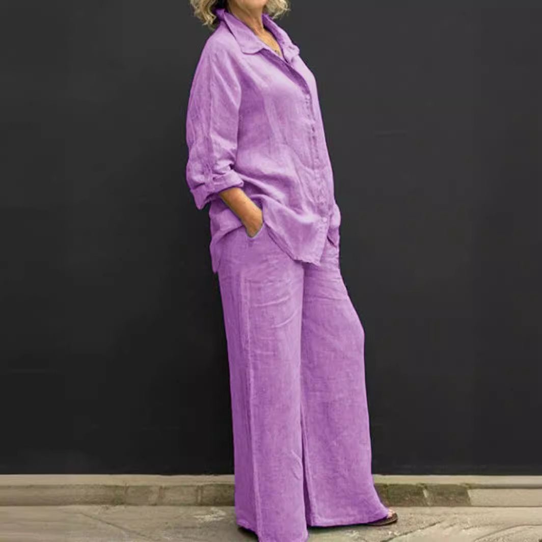 Lune London | Women's Suit Made of Cotton and Linen
