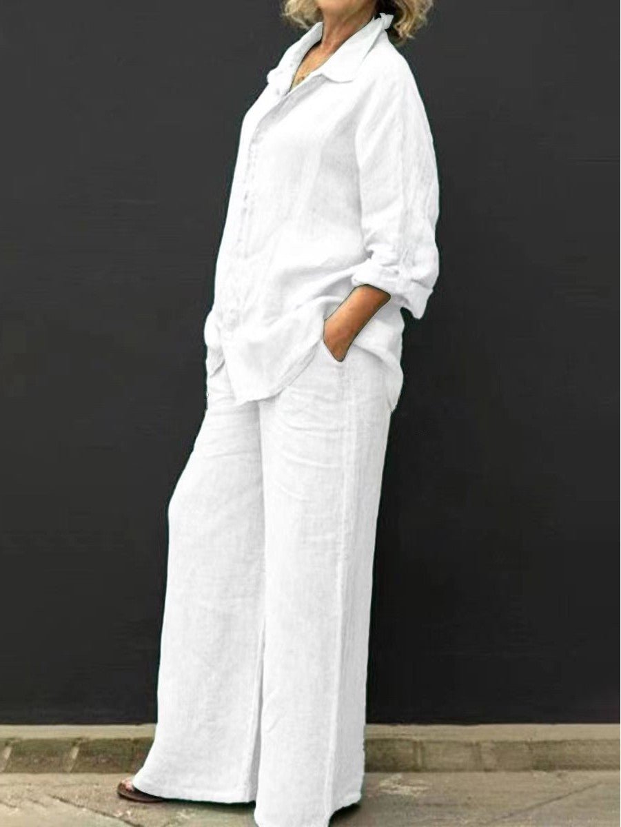 Lune London | Women's Suit Made of Cotton and Linen