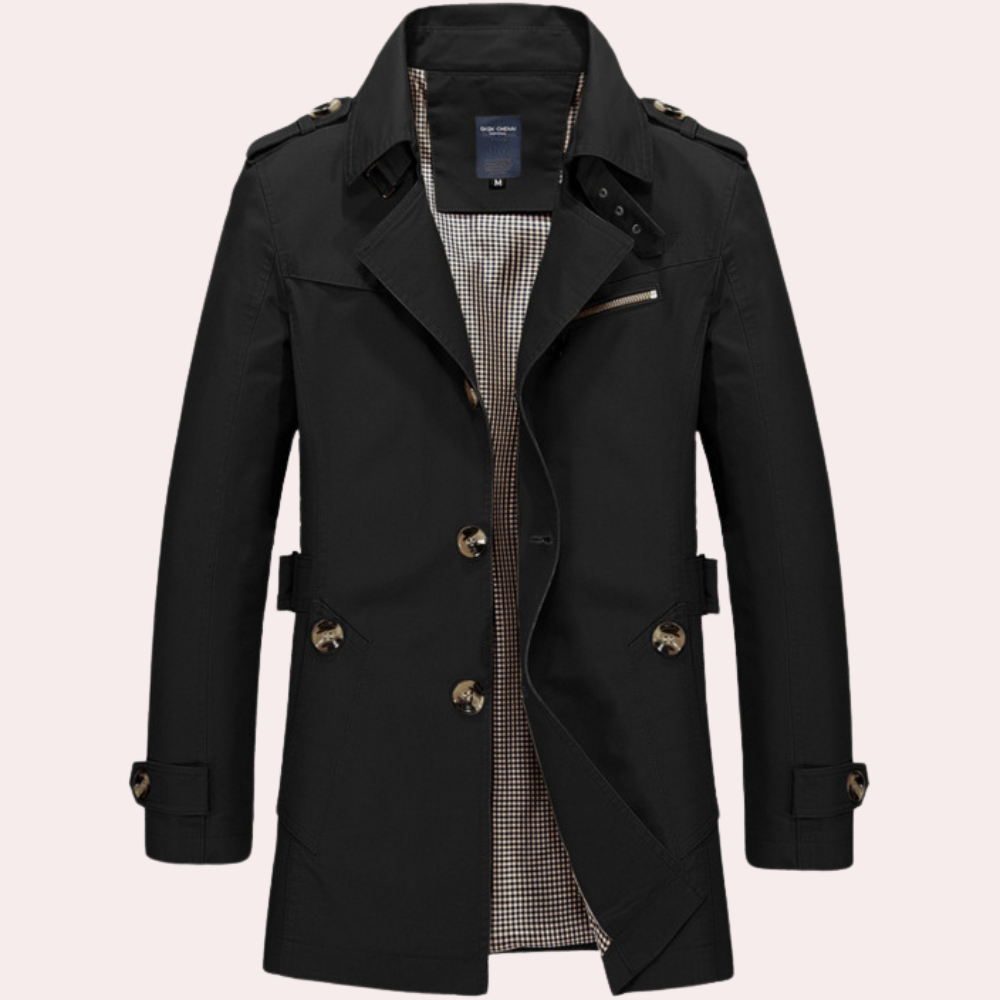 Lune London | Trench coat for men - Stylish and elegant spring jacket