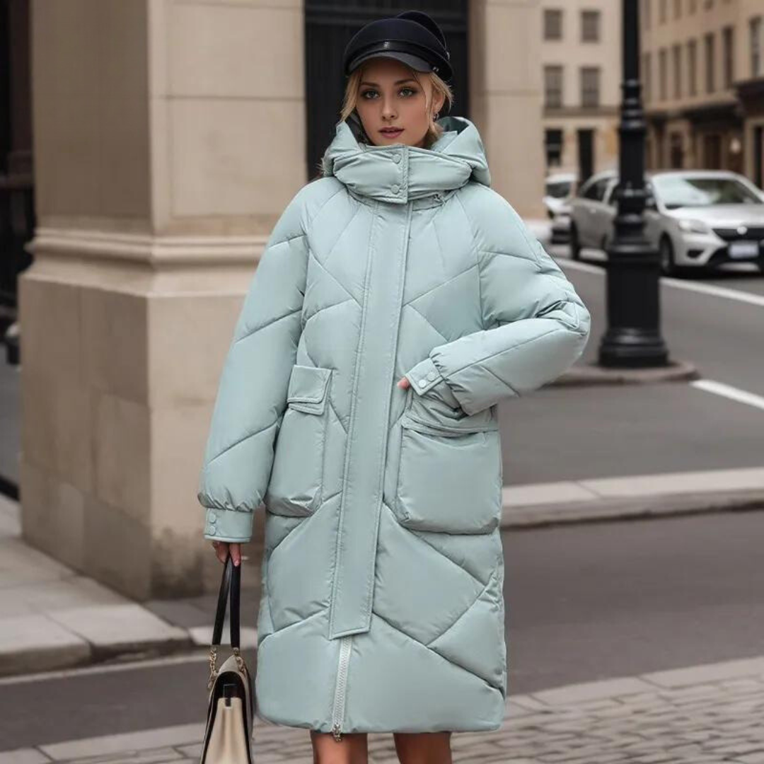 Lune London | solid winter coat for women