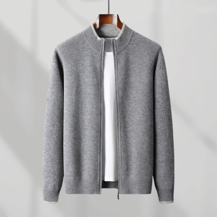 Lune London | Men's Cashmere Zip Jacket