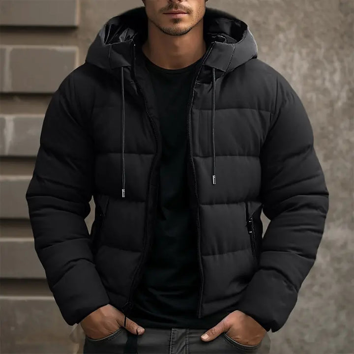 Lune London | Men's Hooded Insulated Puffer Jacket for Winter