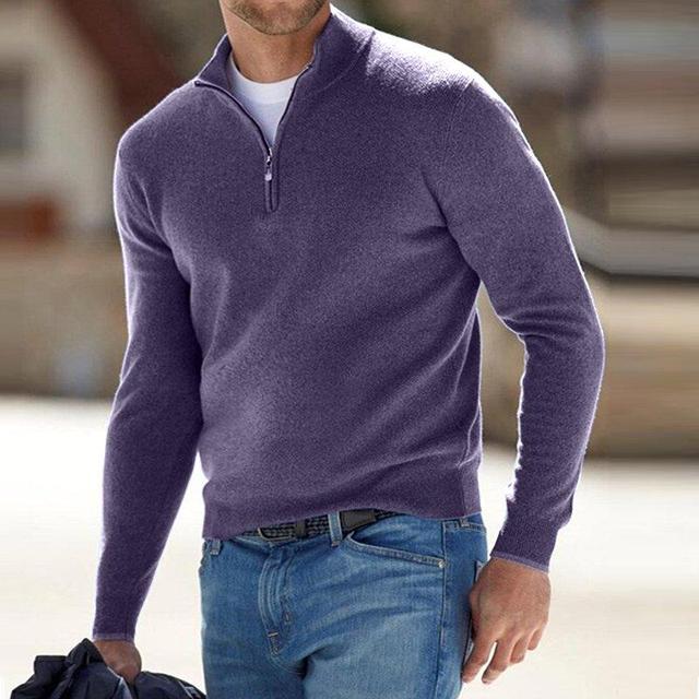 Lune London | Merino Men's V-Neck Sweater