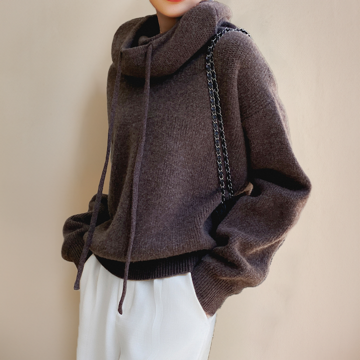Lune London | Merino Wool Women's Turtleneck Sweater