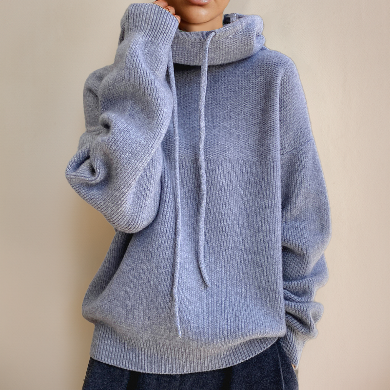 Lune London | Merino Wool Women's Turtleneck Sweater