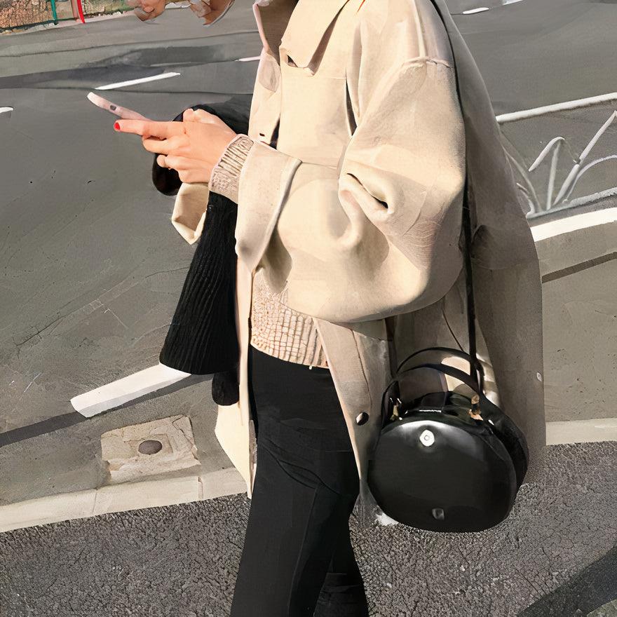 Lune London | Manteau trench en cachemire pour le printemps