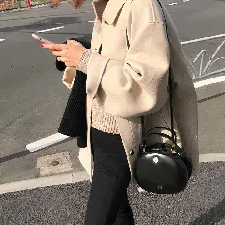 Lune London | Manteau trench en cachemire pour le printemps