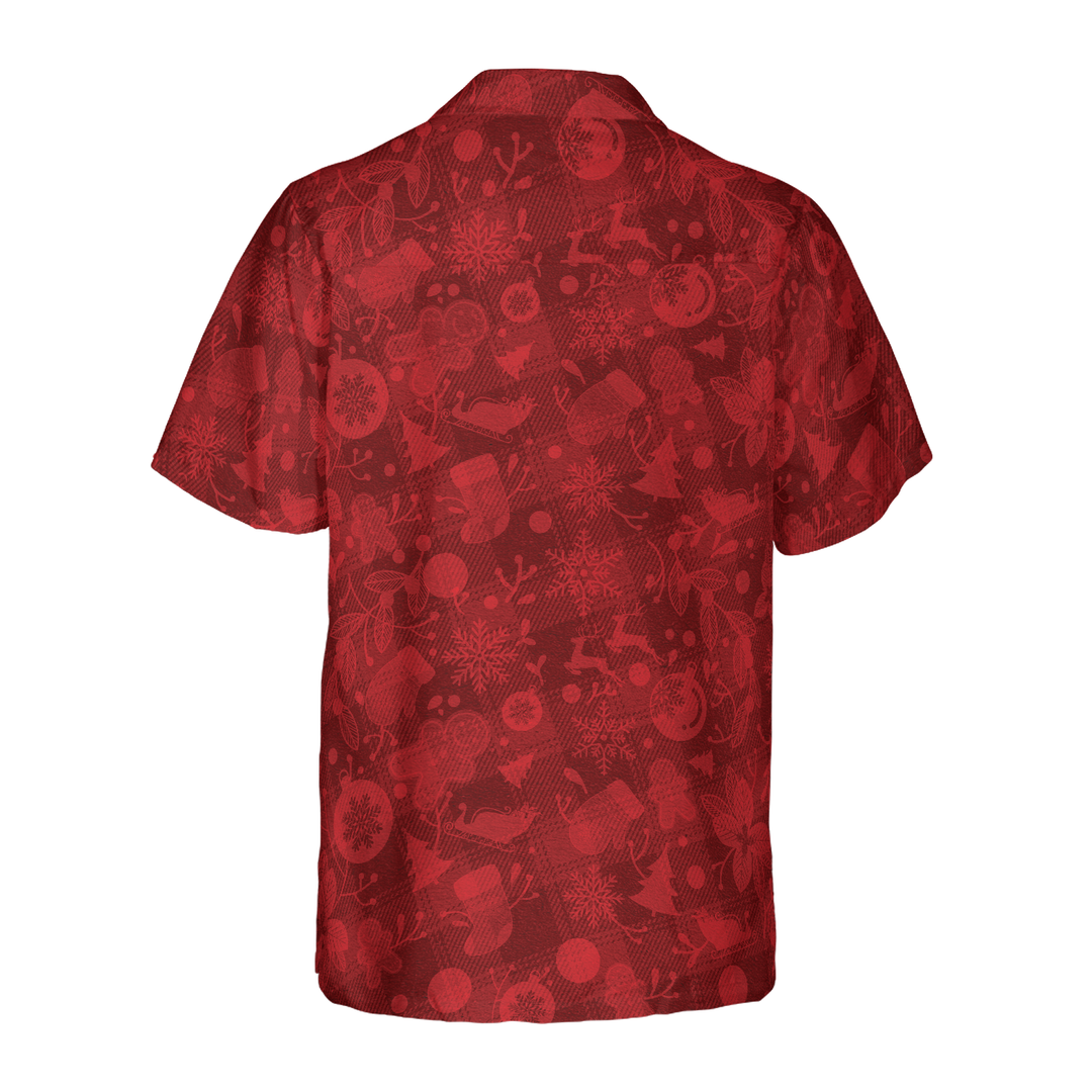 Lune London | Christmas Hyperfavor Hawaiian Shirts for Men and Women, Men's Gingerbread Christmas Short Sleeve Hawaiian Shirt with Button Placket