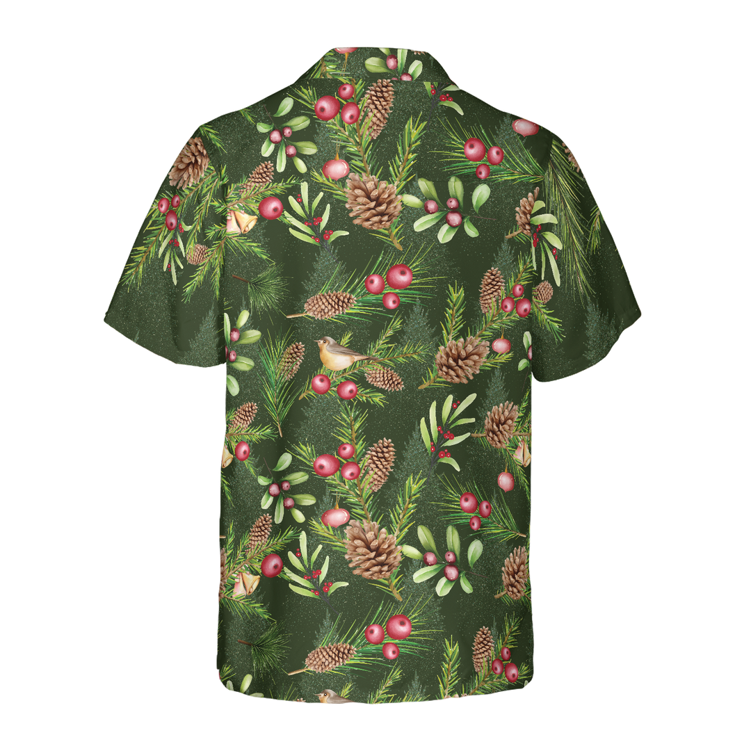 Lune London | Hyperfavor Santa Santa flying sleigh 1 pattern Hawaiian shirt, short sleeve Christmas shirts button-up for men and women