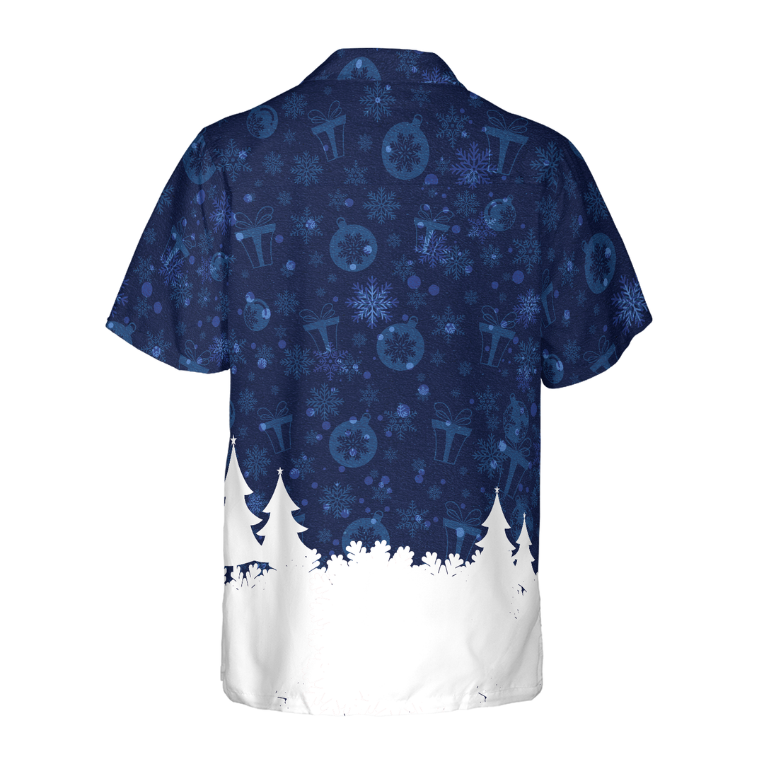 Lune London | Hyperfavor Christmas Tree Hawaiian Shirt, short sleeve Christmas shirts, button-up shirt for men and women