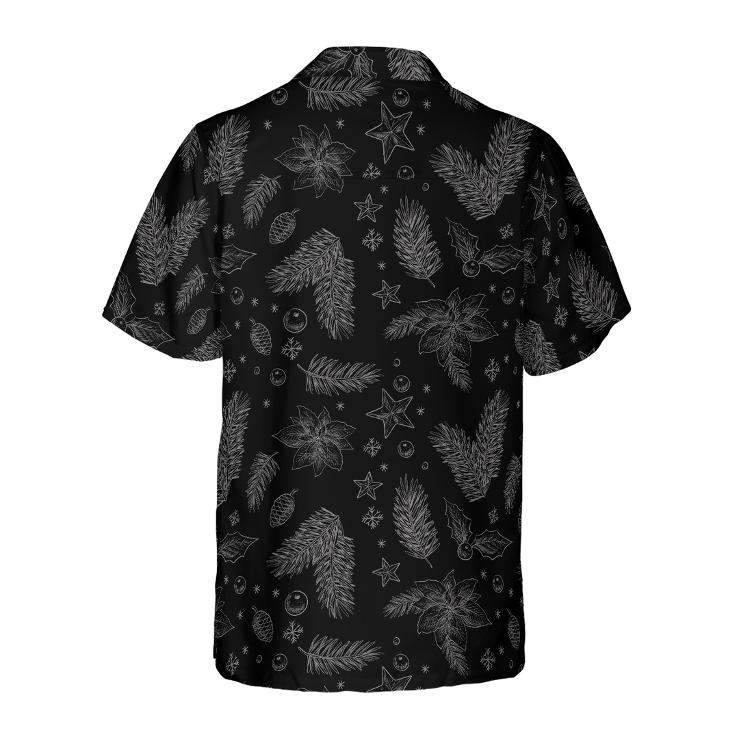 Lune London | Hyperfavor Christmas Hawaiian Shirts, Short Sleeve Christmas American Flag Pattern Shirt, Christmas Shirt Gift Idea for Men and Women