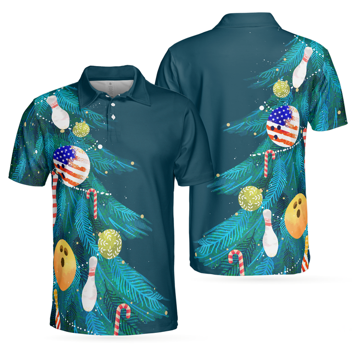 Lune London | Christmas tree decorations with bowling men's polos