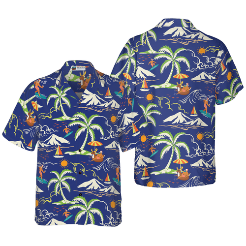 Lune London | Hawaiian shirts Hyperfavor Christmas, Santa beach summer pattern 3 short sleeve shirts, Christmas gift idea for men and women