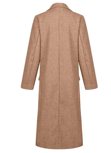 Lune London | Longer Women's Coat with Button Placket