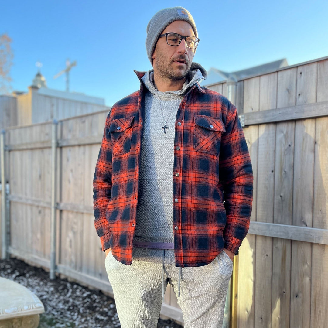 Lune London | Men's Flannel Plaid Jacket