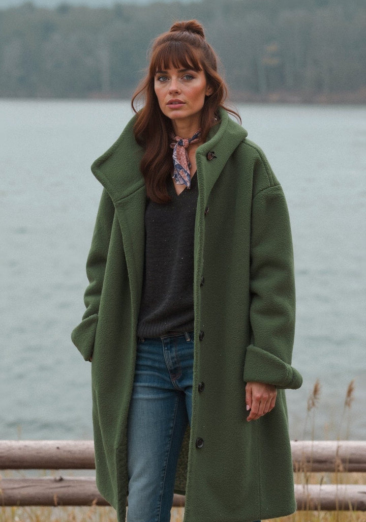 Lune London | Oversize Jacket Stylish Fleece Women's Outdoor