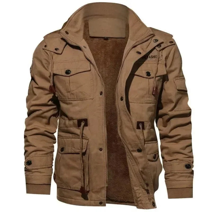 Lune London | Multiple-Pocket Leisure Fleece Jacket Men