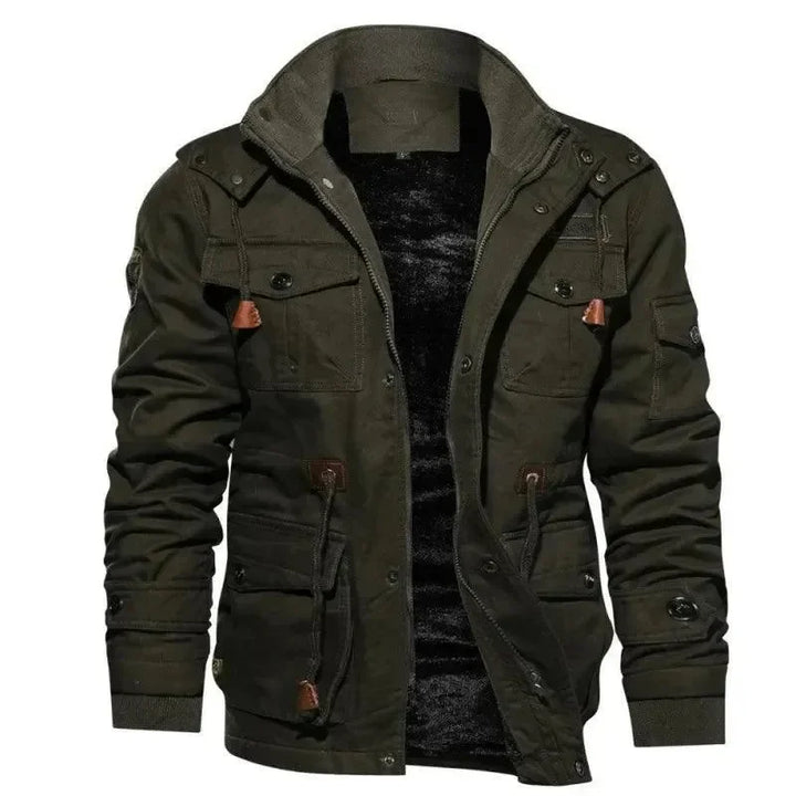 Lune London | Multiple-Pocket Leisure Fleece Jacket Men