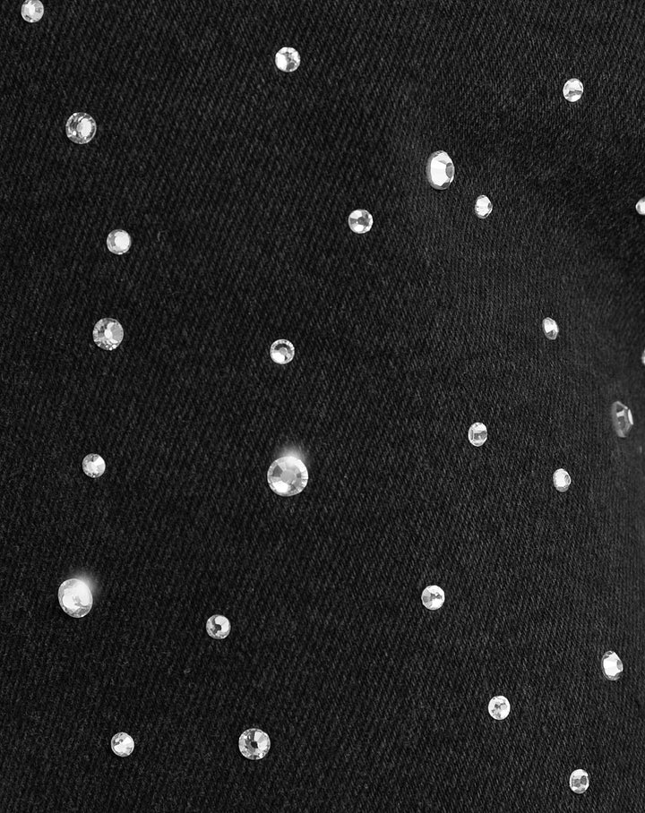 Lune London | Shimmering denim pants with sequins