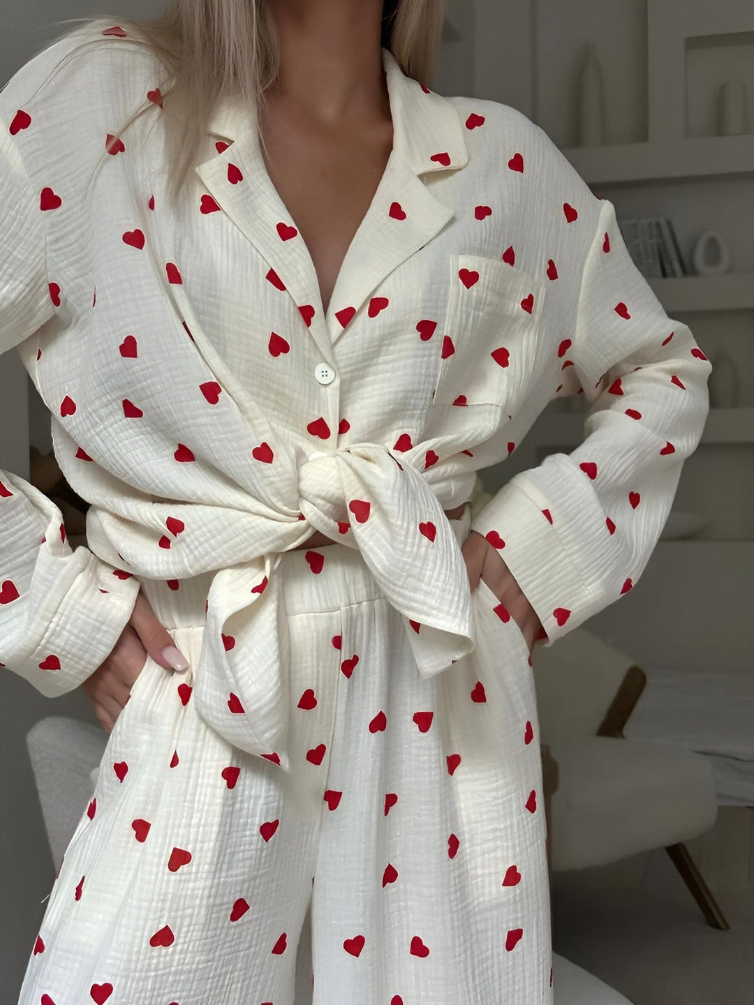 Chic Und Stil | The Aesthetic Heart Pajama Set