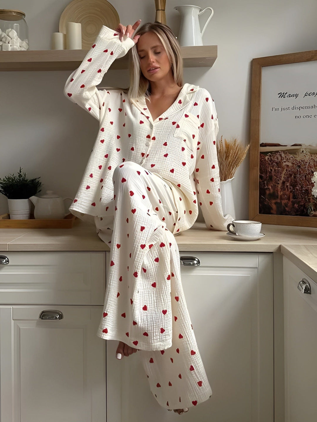 Chic Und Stil | The Aesthetic Heart Pajama Set