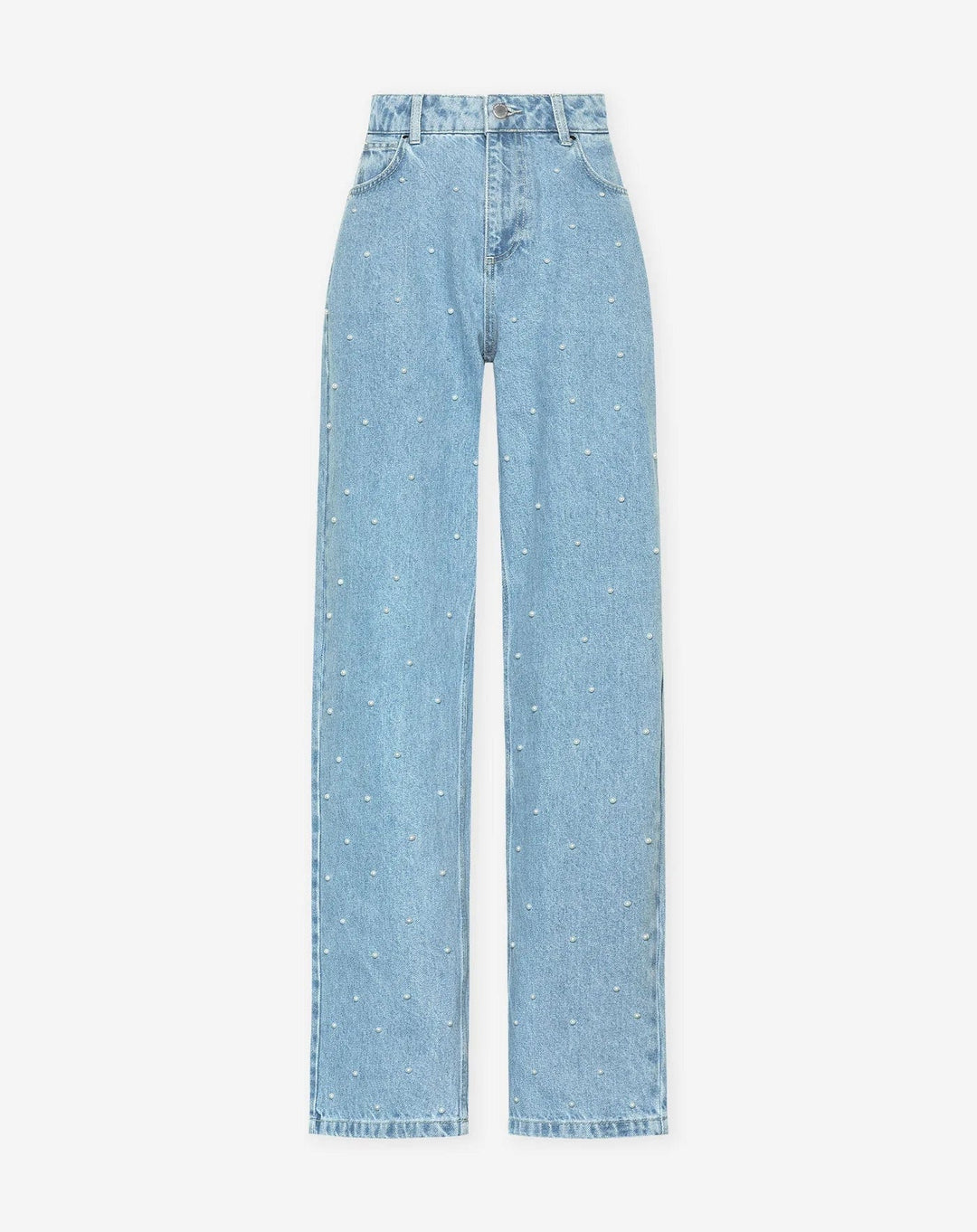Lune London | Shimmering denim pants with sequins