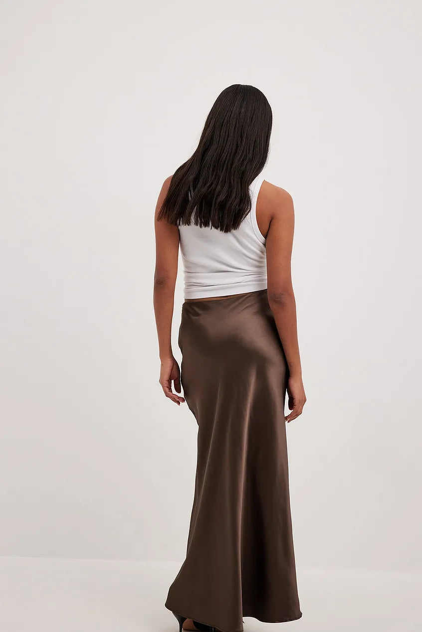 Lune London | Satin skirt with High Waist Anna