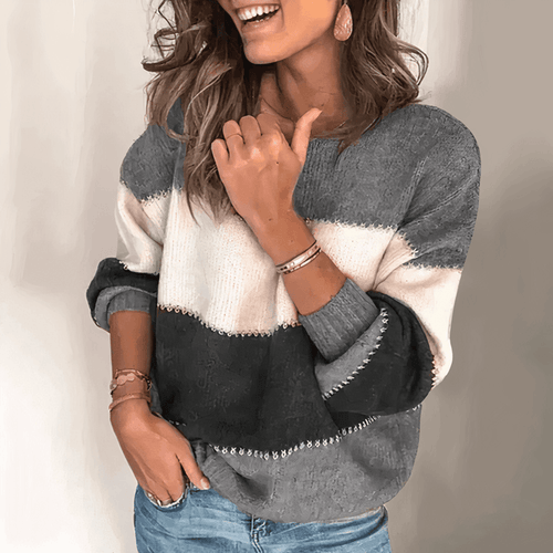 Lune London | Loose Striped Sweater for Women