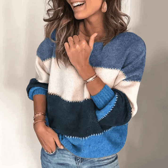 Lune London | Casual striped sweater for women