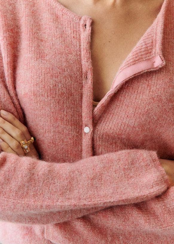 Lune London | Gilet décontracté à boutons pour femmes