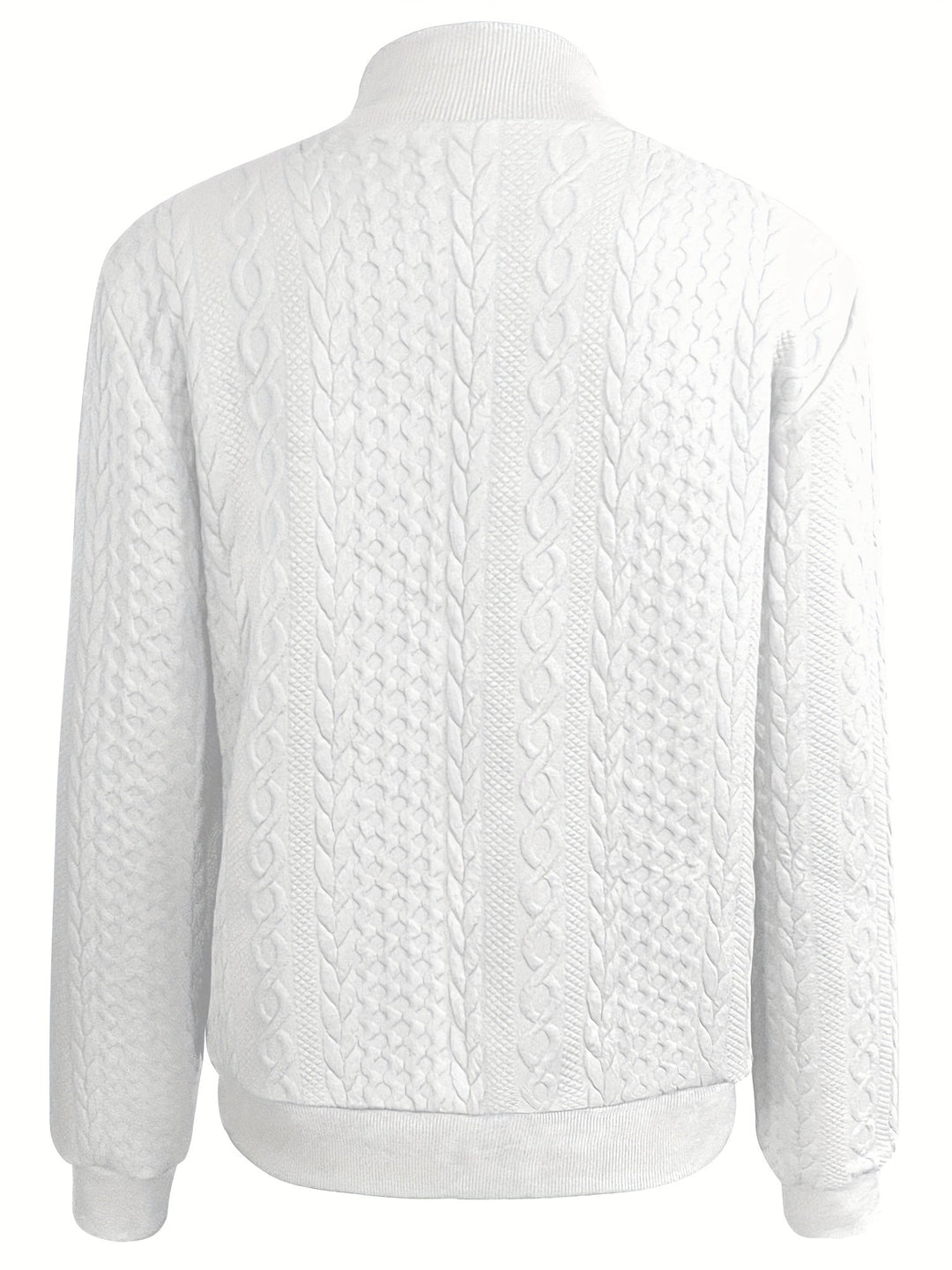 Lune London | Casual bomber jacket with texture and zipper