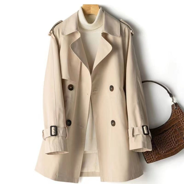Lune London | Classic Double-Breasted Trench Coat - Versatile Urban Style