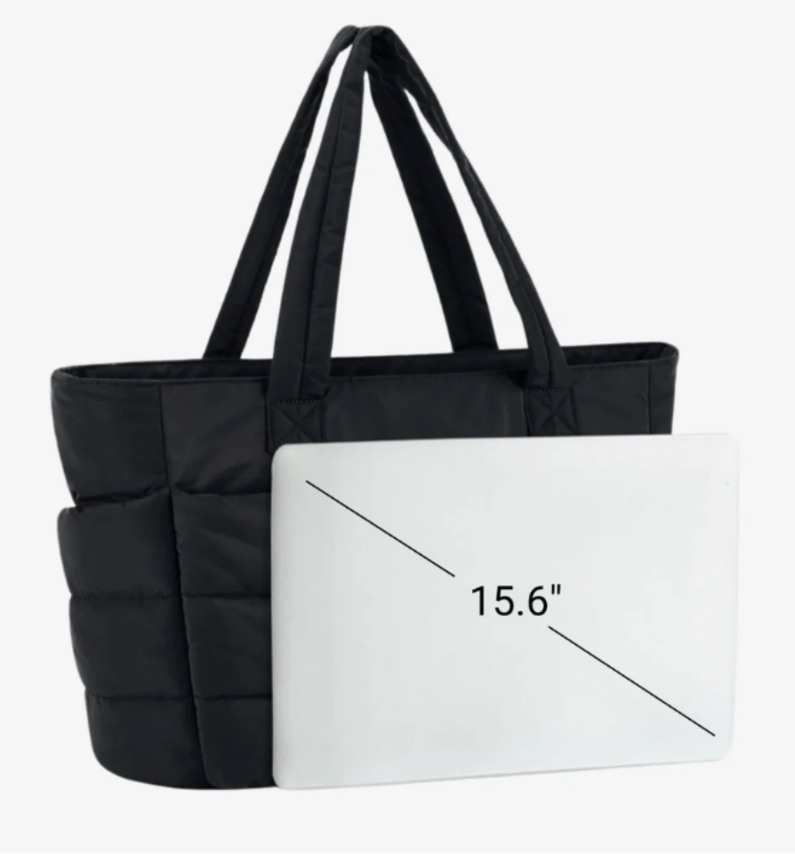Lune London | Women's Bag Spacious Puffer Shoulder Bag Elegant Design