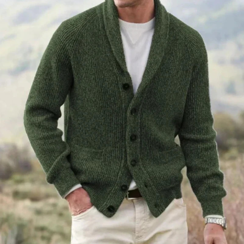 Lune London | Wool Vintage Vest with V-Neck for Men