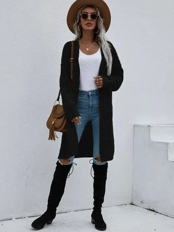 Lune London | Knit Long Women's Cardigan Sweater