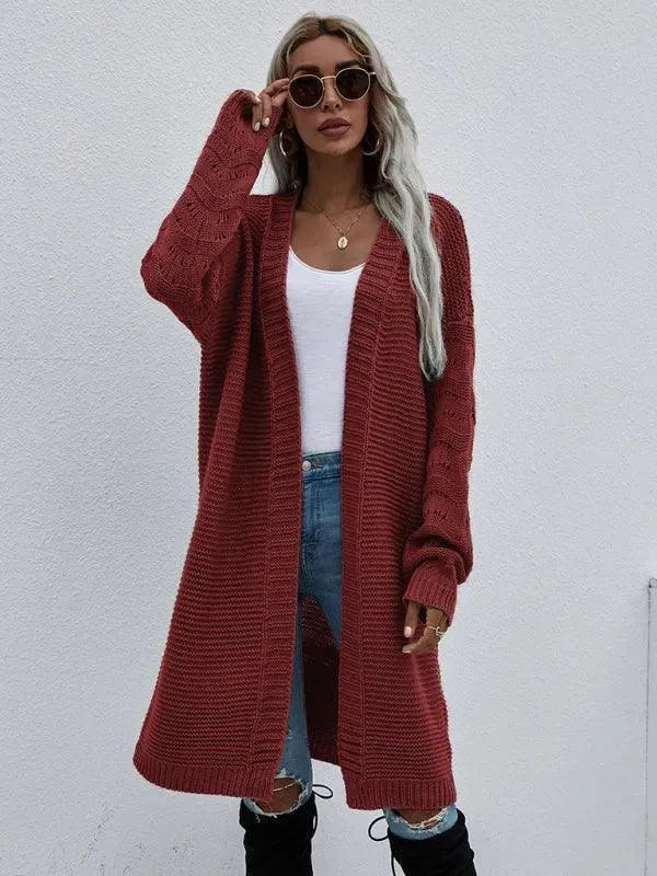 Lune London | Knit Long Women's Cardigan Sweater