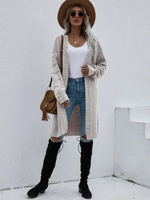 Lune London | Knit Long Women's Cardigan Sweater