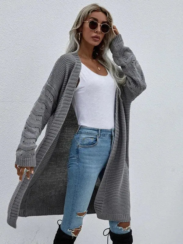 Lune London | Knit Long Women's Cardigan Sweater
