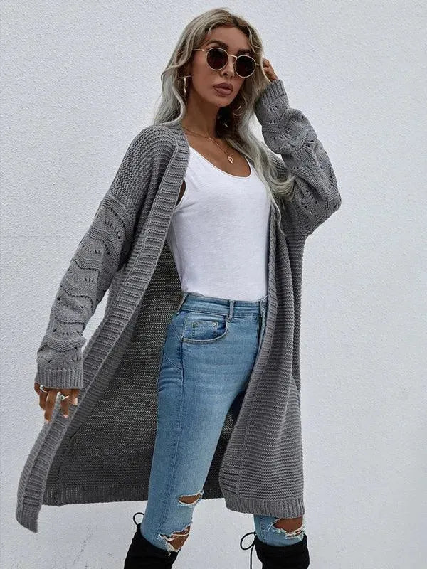 Lune London | Knit Long Women's Cardigan Sweater