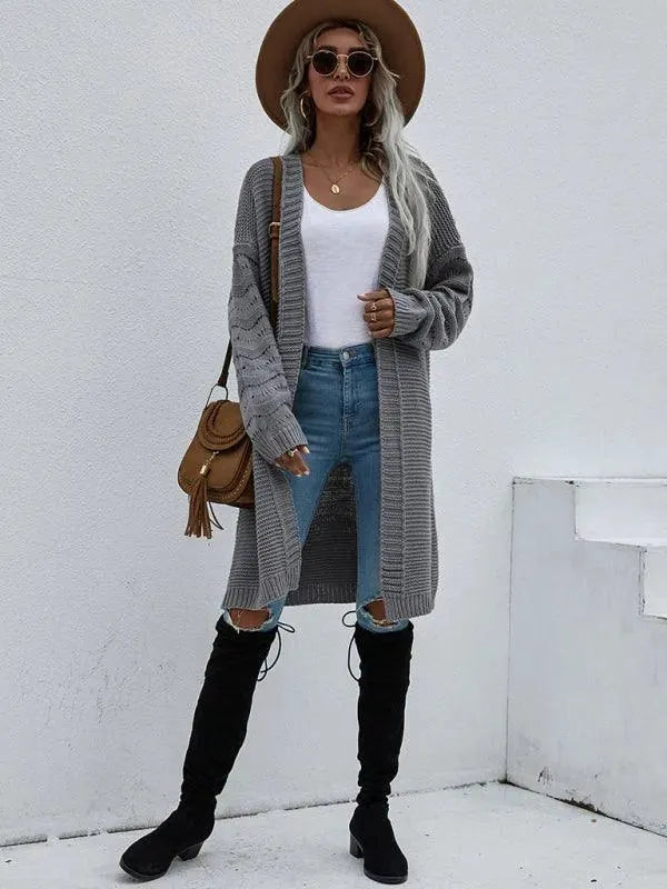 Lune London | Knit Long Women's Cardigan Sweater