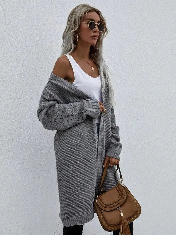 Lune London | Knit Long Women's Cardigan Sweater