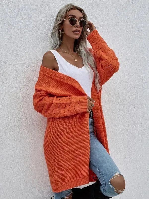 Lune London | Knit Long Women's Cardigan Sweater