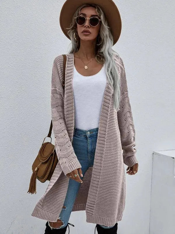 Lune London | Knit Long Women's Cardigan Sweater