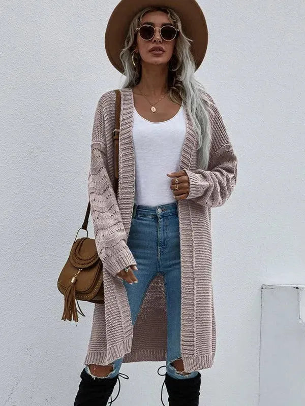 Lune London | Knit Long Women's Cardigan Sweater