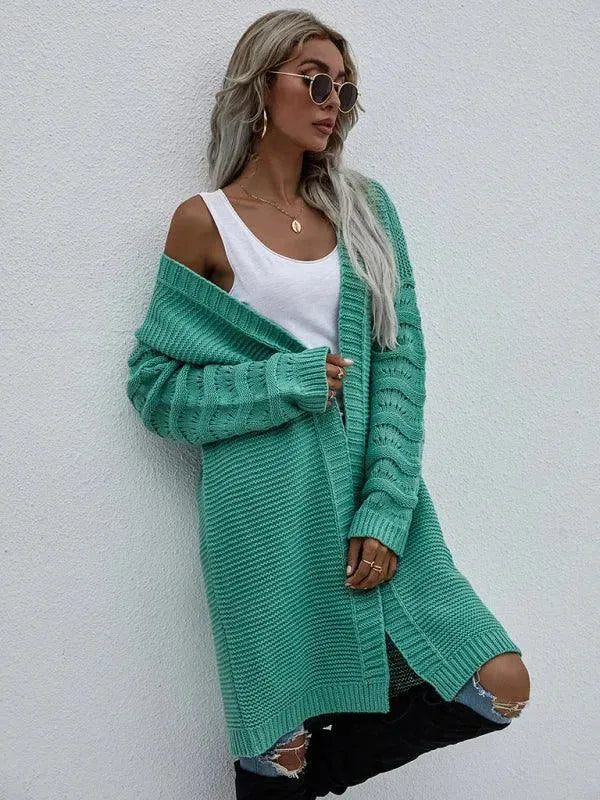 Lune London | Knit Long Women's Cardigan Sweater