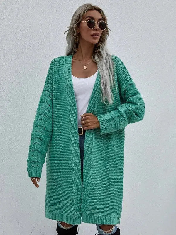 Lune London | Knit Long Women's Cardigan Sweater