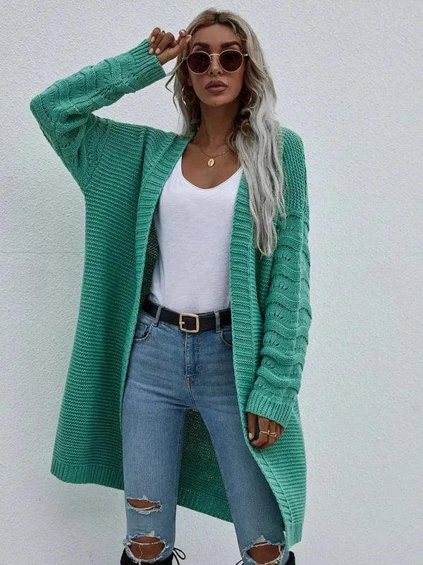Lune London | Knit Long Women's Cardigan Sweater