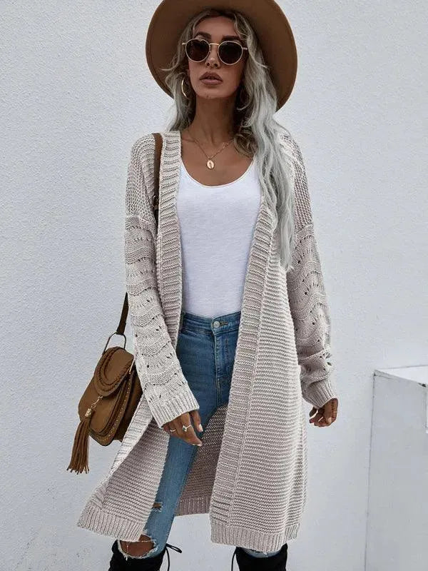 Lune London | Knit Long Women's Cardigan Sweater